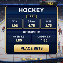 KingMaker - Hokejové sázky - Extraliga sázení